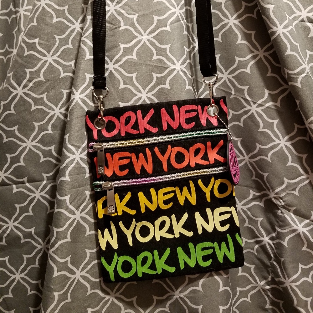 New York crossbody purse